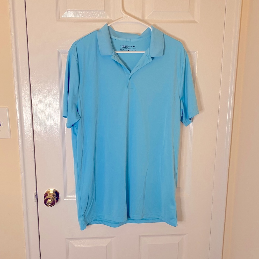 Nike Men’s Large Blue Golf Polo